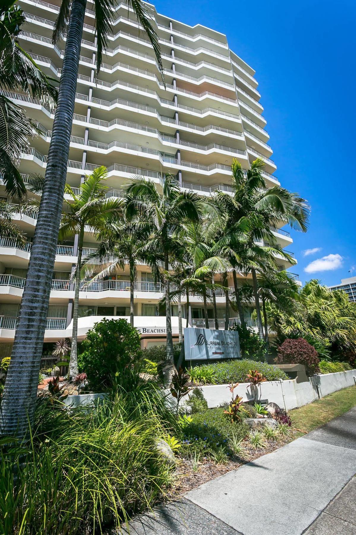 Surfers Beachside Holiday Apartments Gold Coast Eksteriør billede