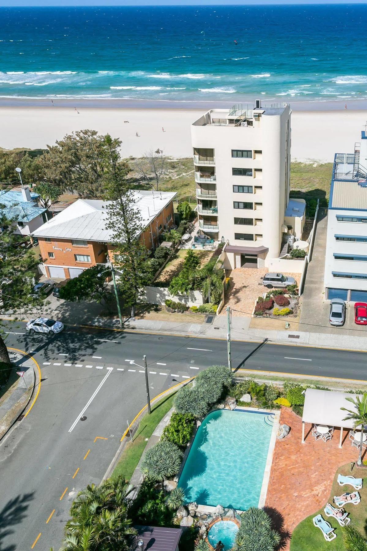 Surfers Beachside Holiday Apartments Gold Coast Eksteriør billede